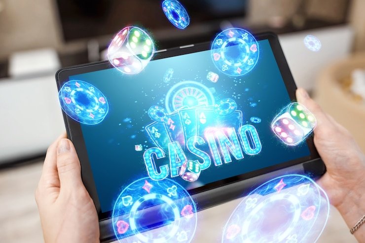 Ilustrasi simbol tanggung jawab dalam bermain game digital di pr55